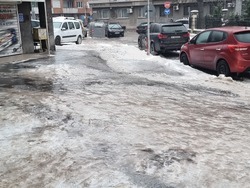 Русе - поледица - метеорологична обстановка