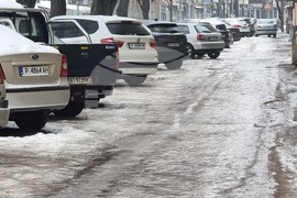 Русе - поледица - метеорологична обстановка