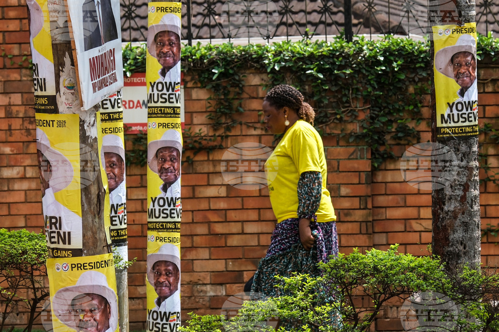 CORRECTION Uganda Election