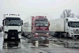 ГКПП „Капитан Андреево" - опашка - камиони