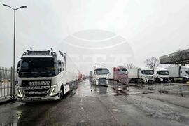 ГКПП „Капитан Андреево" - опашка - камиони