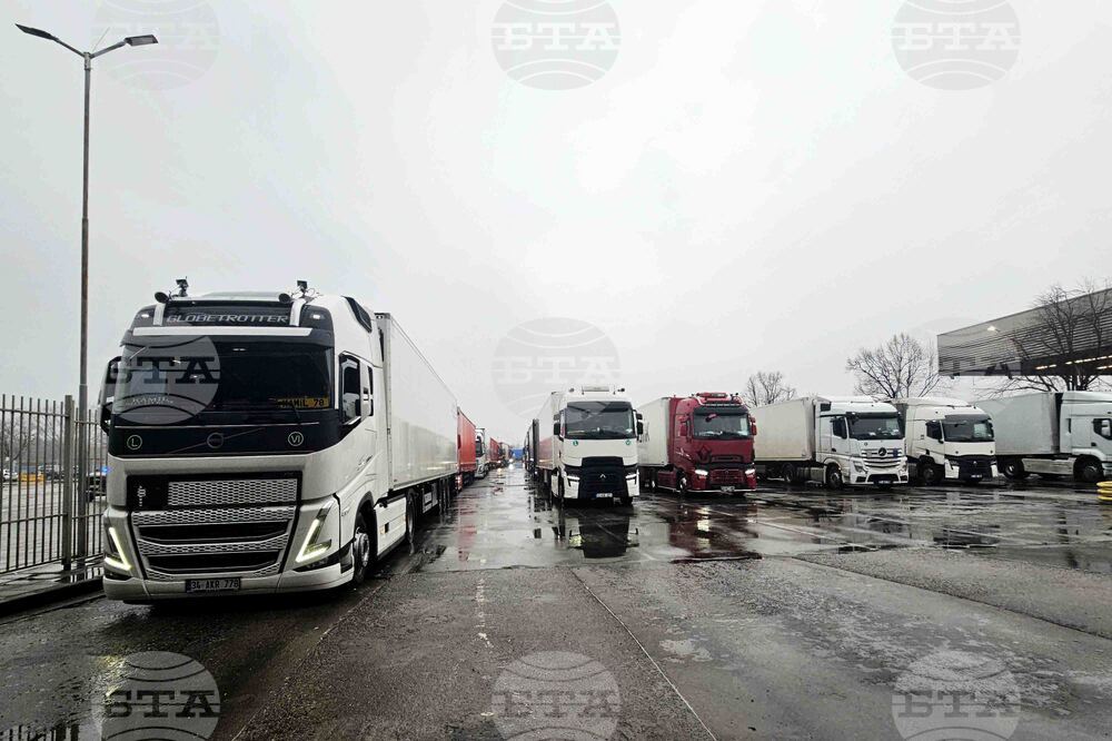 ГКПП „Капитан Андреево" - опашка - камиони