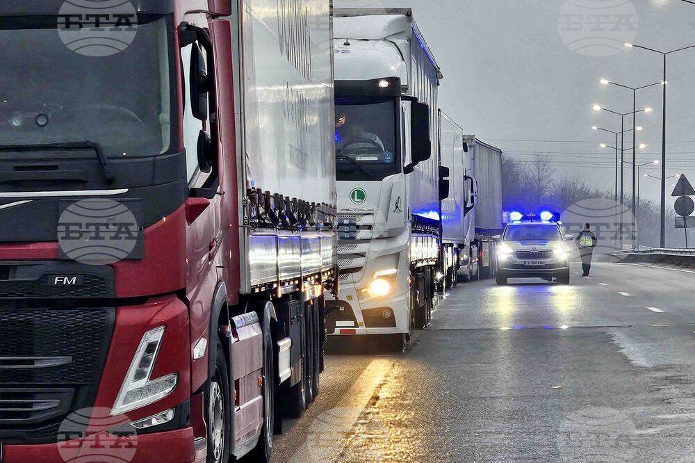 ГКПП „Капитан Андреево" - опашка - камиони