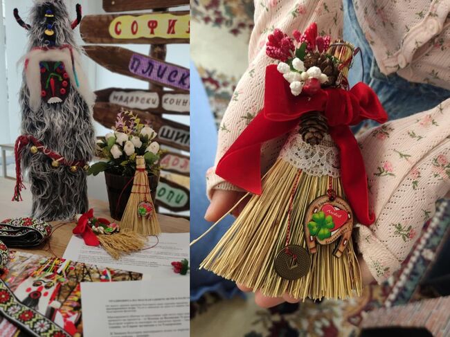 Занятия на тема „Януари – месец на българските народни обичаи“ се състояха в Българското училище „Васил Левски“ в Катерини, Гърция