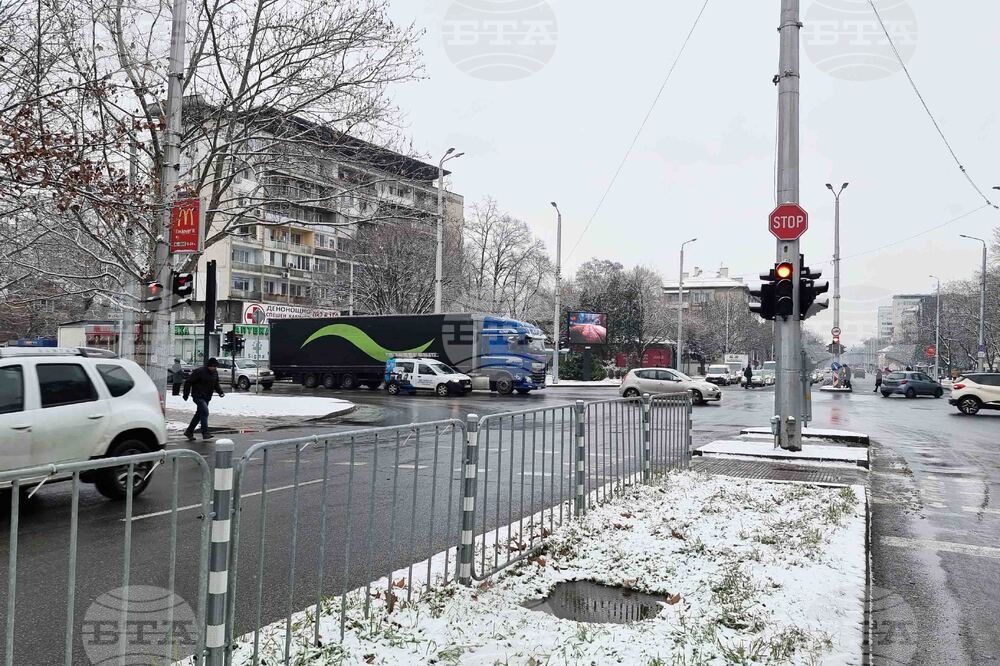 Пловдив - пътна мрежа - зимна обстановка