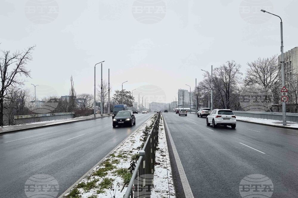 Пловдив - пътна мрежа - зимна обстановка