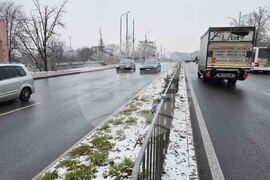 Пловдив - пътна мрежа - зимна обстановка