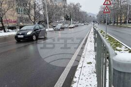 Пловдив - пътна мрежа - зимна обстановка