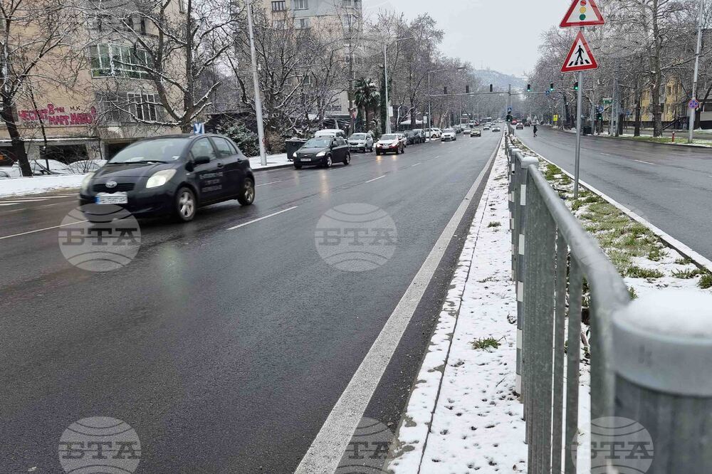 Пловдив - пътна мрежа - зимна обстановка