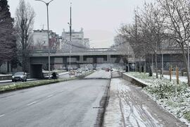 Пловдив - пътна мрежа - зимна обстановка