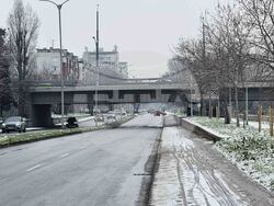 Пловдив - пътна мрежа - зимна обстановка