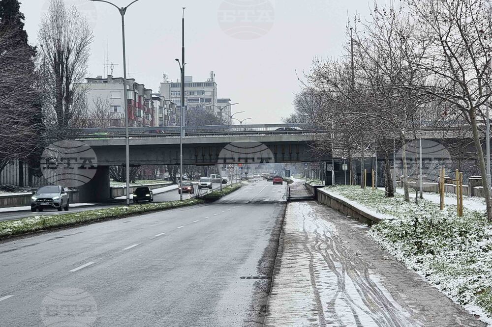 Пловдив - пътна мрежа - зимна обстановка