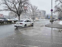 Пловдив - пътна мрежа - зимна обстановка