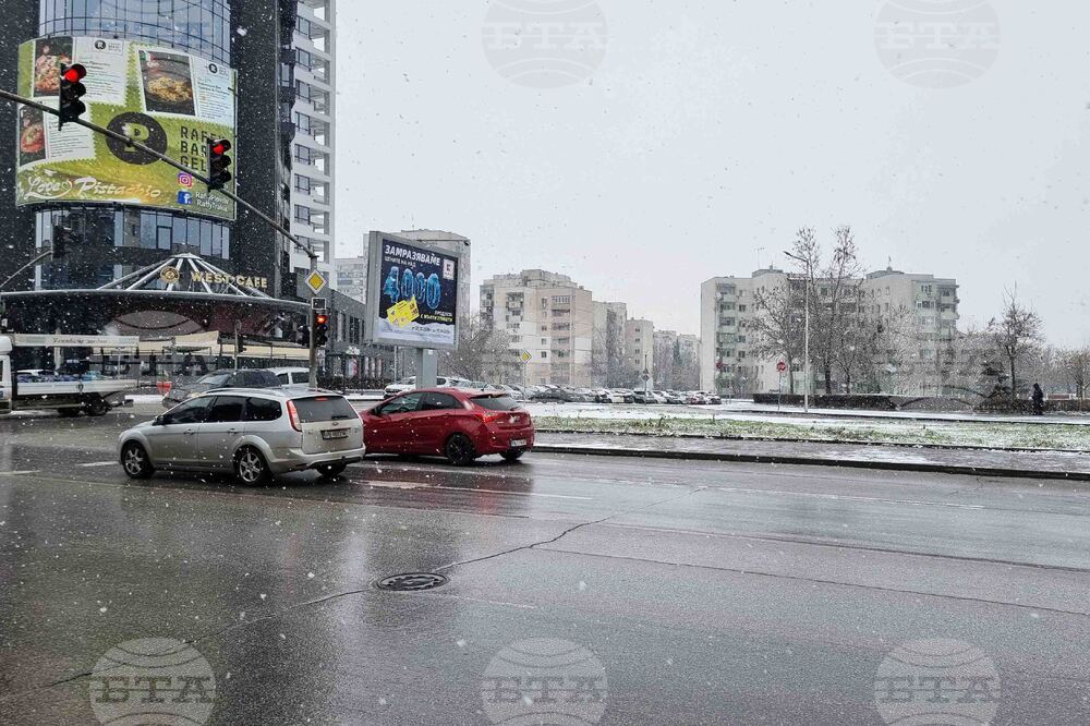 Пловдив - пътна мрежа - зимна обстановка