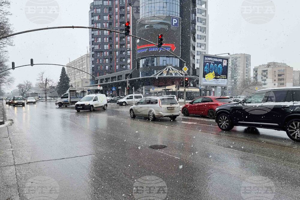 Пловдив - пътна мрежа - зимна обстановка