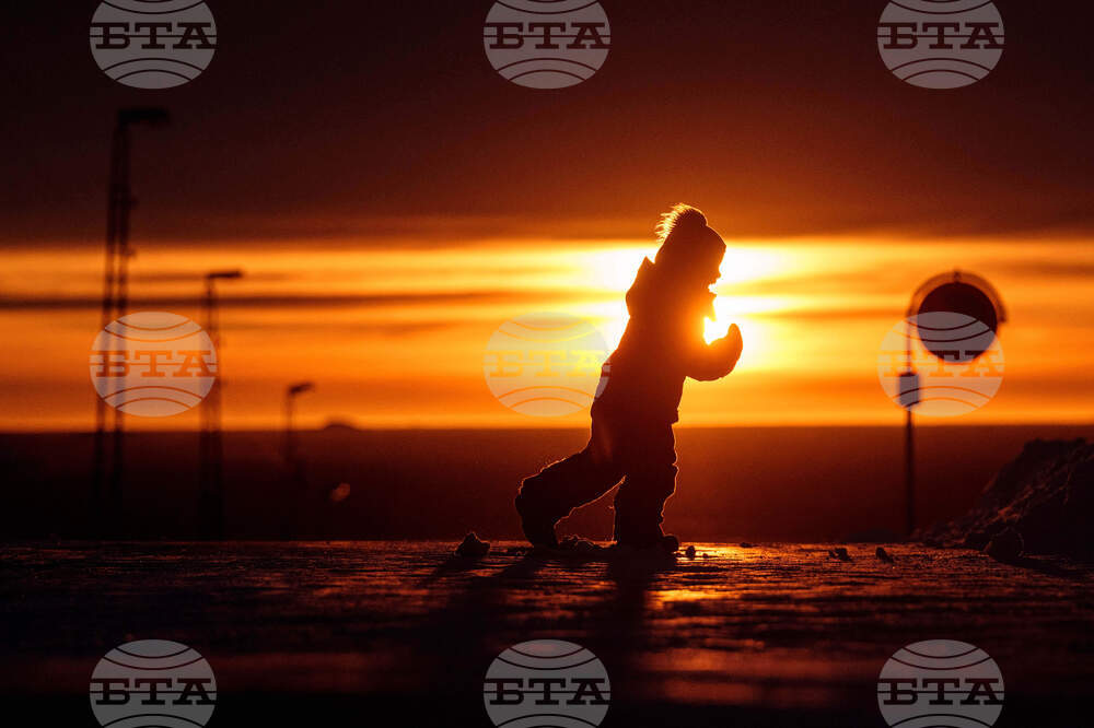 APTOPIX Greenland Daily Life