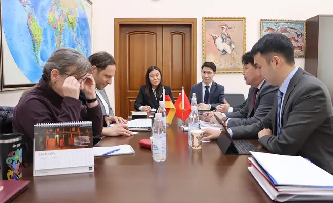 КАБАР: Киргизстан и Германия планират да разширят икономическото си сътрудничество