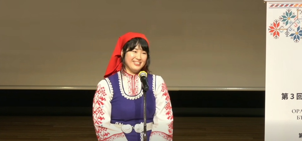 Българското посолство в Токио представи речта на победителя в катерогия „Работещи“ в Конкурса по ораторско майсторство на български език