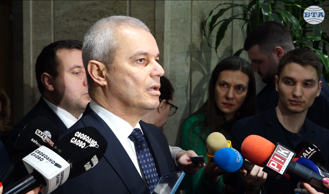 За бързо назначаване на служебно правителство и избори на 29 март призоваха от „Възраждане“