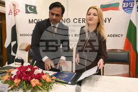 Пакистан - БТА и националната новинарска агенция на Пакистан АПП подписаха договор за обмяна на новини
