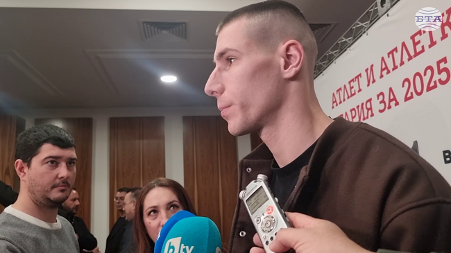 Атлет номер 1 на България Божидар Саръбоюков: "Целите са високи - да постигна отново призови места на големите първенства, които предстоят"