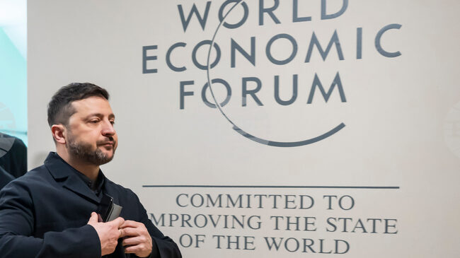 Тръмп и Зеленски разговаряха един час в Давос 