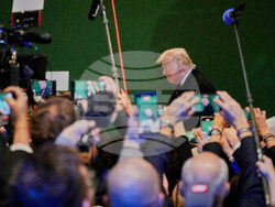 APTOPIX Switzerland Davos Trump