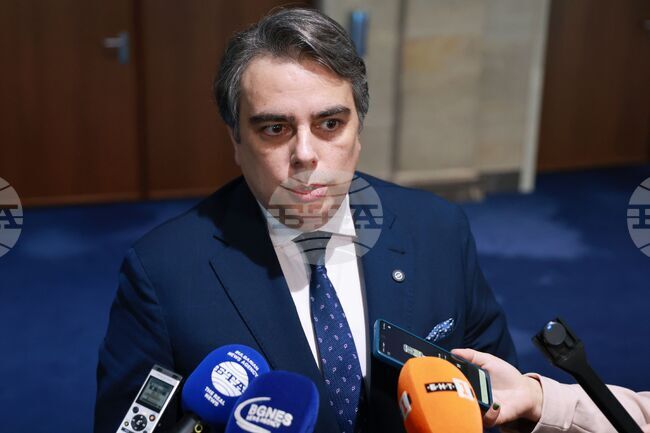 Народно събрание - Асен Василев - пресконференция