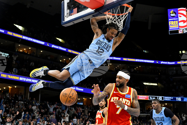 APTOPIX Hawks Grizzlies Basketball