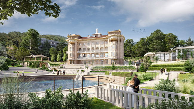 ИПА Архитекти показаха как ще изглежда възстановеното старопиталище на индустриалеца Пенчо Семов под името Вила „Ефория“