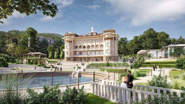 ИПА Архитекти показаха как ще изглежда възстановеното старопиталище на индустриалеца Пенчо Семов под името Вила „Ефория“