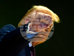 APTOPIX Switzerland Davos Trump
