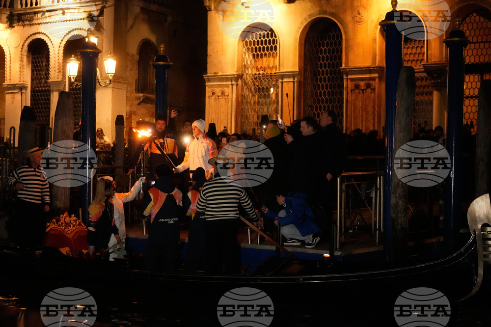 Italy 2026 Milan Cortina Winter Olympics Flame