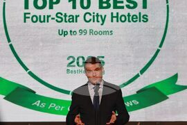 ТОП 100 на най-добрите хотели в България за 2025 - награждаване