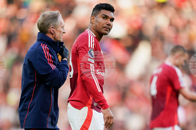 Man United Casemiro Soccer
