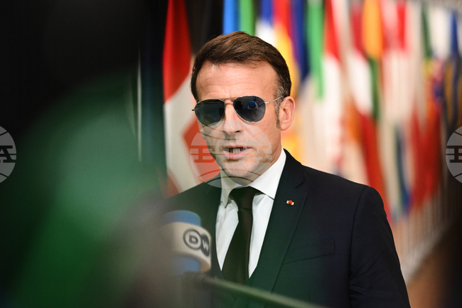 Макрон каза, че единна Европа може да направи необходимото, за да бъде уважавана 