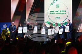 ТОП 100 на най-добрите хотели в България за 2025 - награждаване