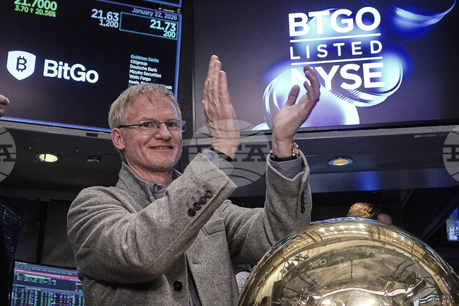 Financial Markets Wall Street BitGo