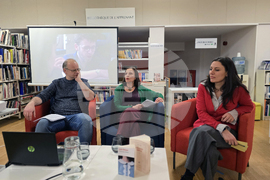 Френски институт - литературна дискусия „Кинороман“