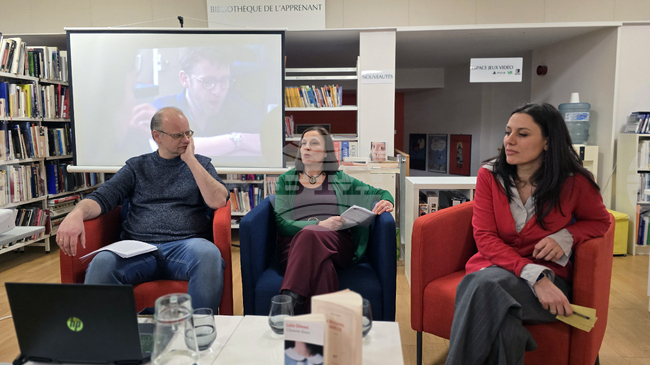 Надеждата е приспивната песен, но я няма в „Нежна песен“ на Лейла Слимани, каза преподавателят в НБУ Васил Димитров на дискусия за романа