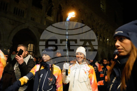 Italy 2026 Milan Cortina Winter Olympics Flame