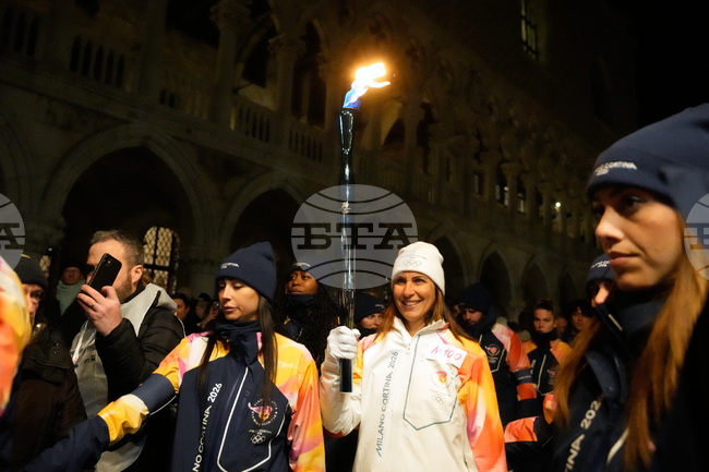 Олимпийският огън достигна до Кортина д'Ампецо