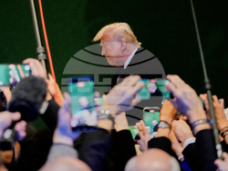 APTOPIX Switzerland Davos Trump