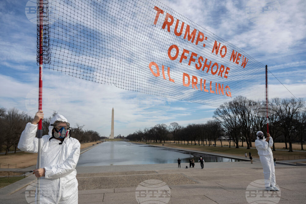 Activists Protest Trump Offshore Drilling Plan