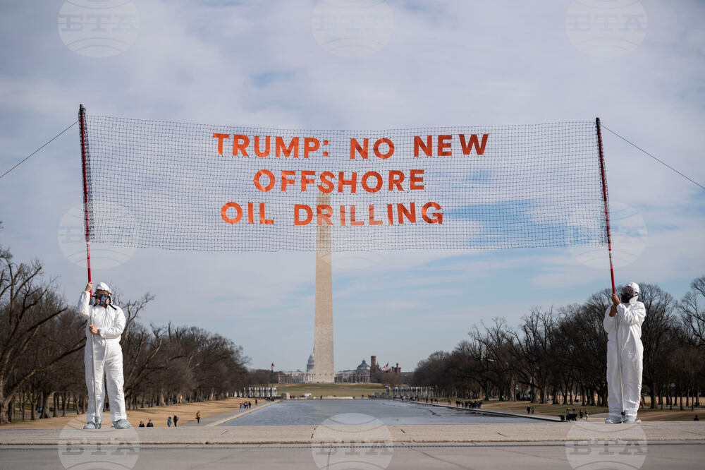 Activists Protest Trump Offshore Drilling Plan