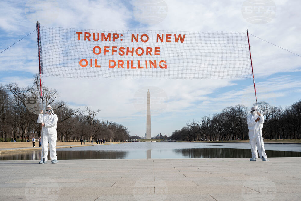 Activists Protest Trump Offshore Drilling Plan