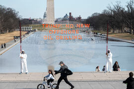 Activists Protest Trump Offshore Drilling Plan