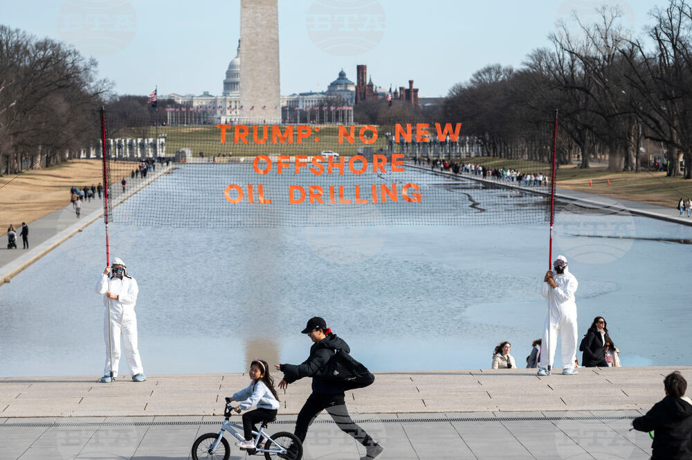 Activists Protest Trump Offshore Drilling Plan