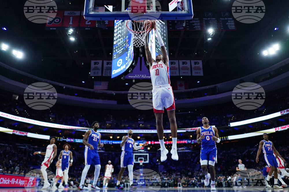 Rockets 76ers Basketball