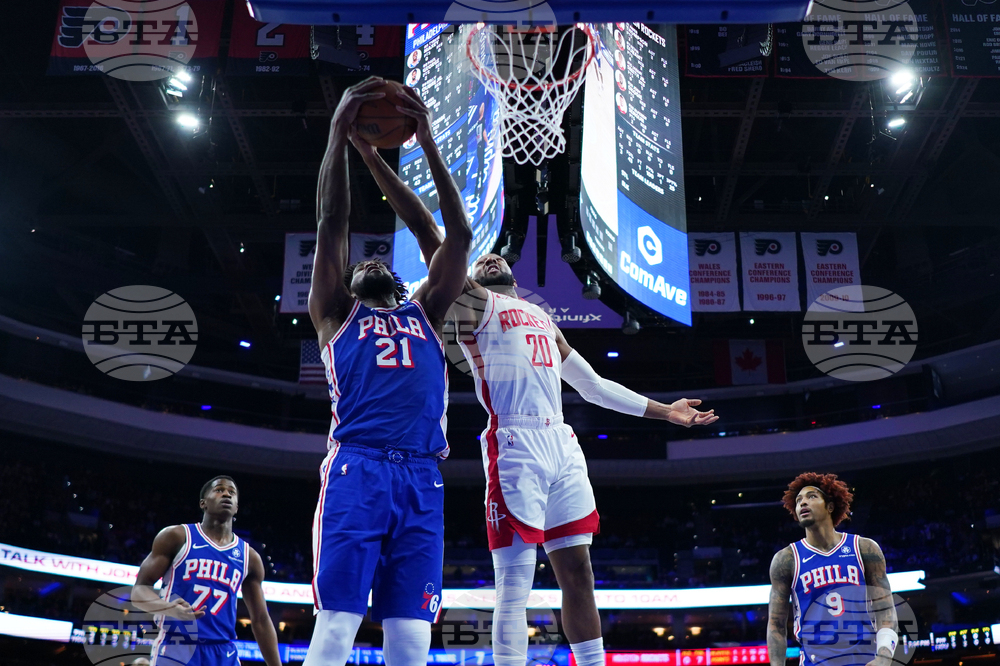 Rockets 76ers Basketball